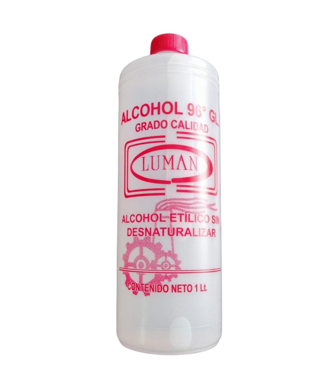 Alcohol potable Luman de caña de 96 de 1 Litro