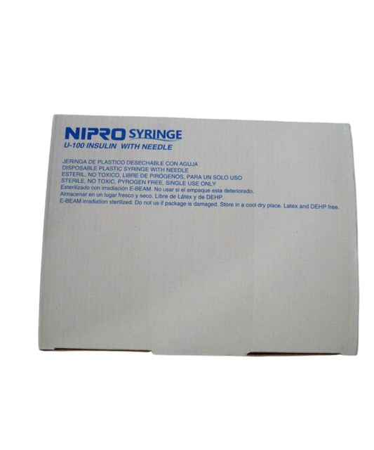 Jeringa Insulina Nipro 1ml 30X13 100